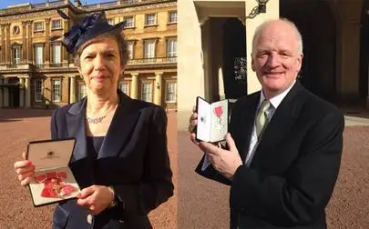 image of Brunel staff and alumni honoured at Buckingham Palace