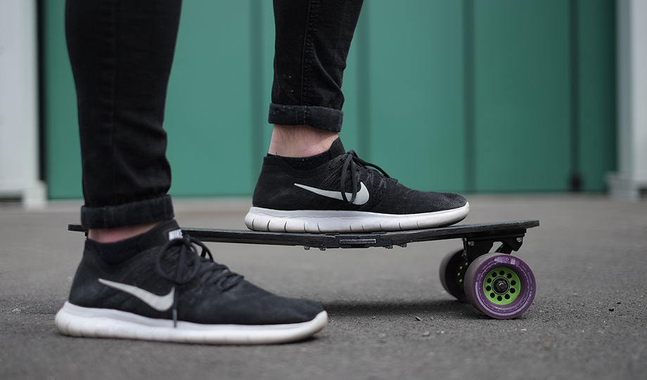 Folding Electric Skateboard aims to solve 'last mile' problem Brunel