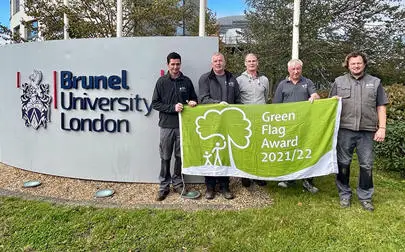 image of Leafy-looking campus collects fifth Green Flag