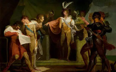 image of Henry V on trial: Will the king get away with murder in front of a 21st century court?