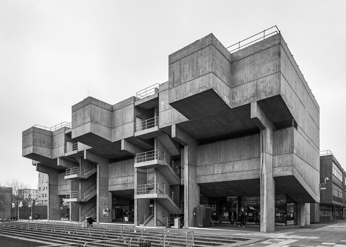 Scary monster to Instagram icon: lecture block stars in Brutalist love