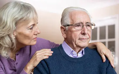 image of Dementia patients feel it if carer is stressed