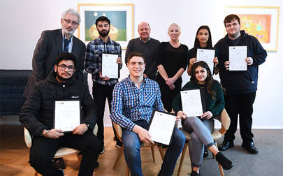image of First politics and history students finish new journalism course