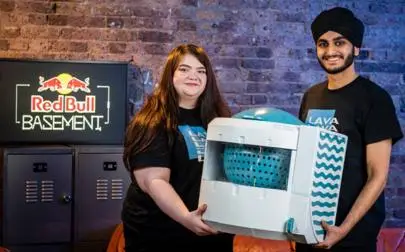 image of Brunel duo win Red Bull Basement with eco washing machine