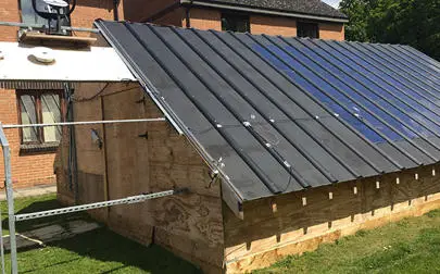 image of Lego-style solar panels to smash energy bills