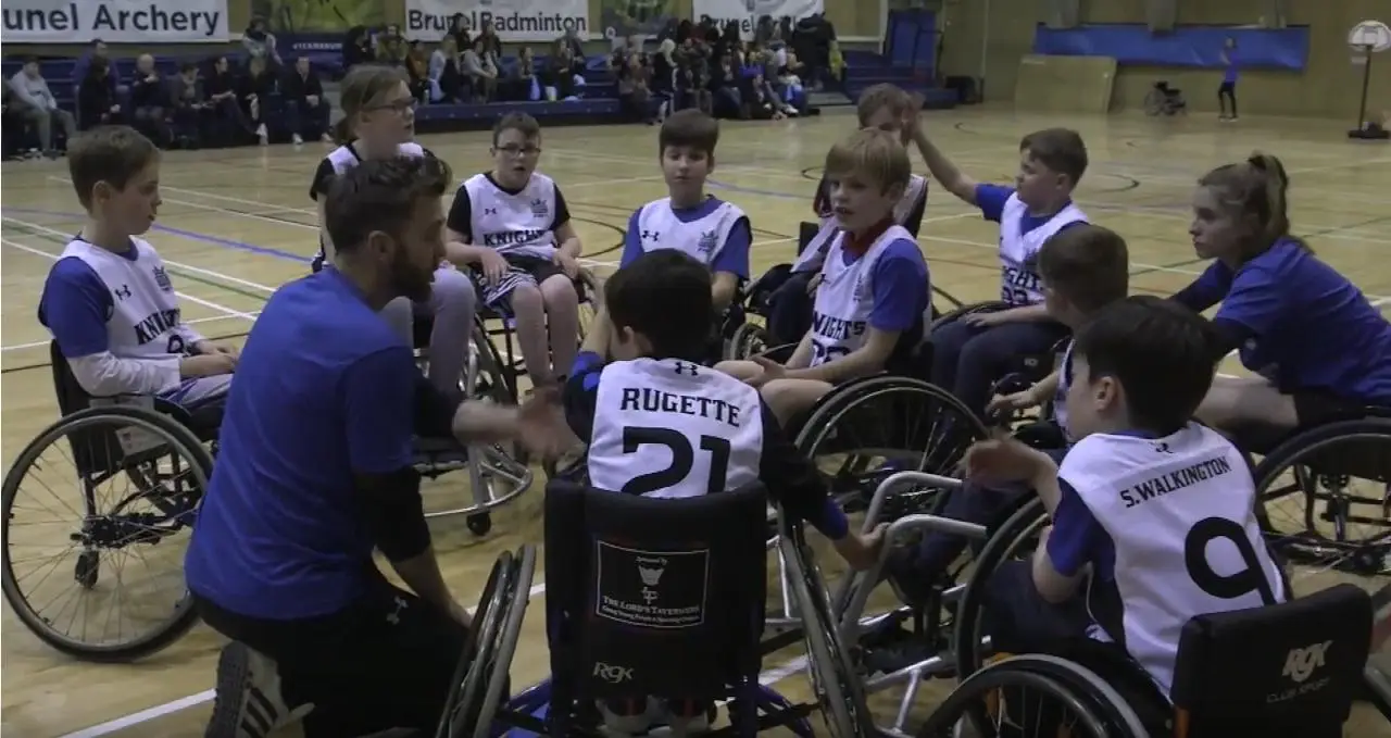 Physiotherapy Students Volunteer For Wheelchair Basketball