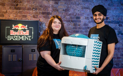 image of Final year students Paramveer Bhachu and Joanna Power win Red Bull Basement 2020!