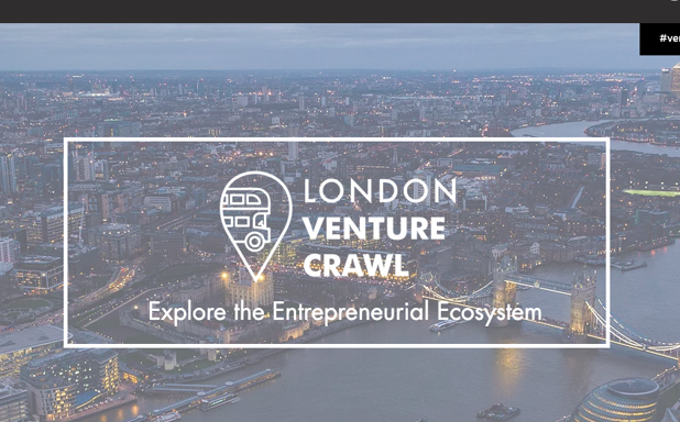 Venture Crawl 2021 website