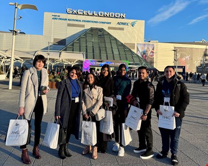 Visit to London Business Show