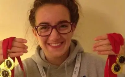 image of Physio student selected to swim for GB at Cerebral Palsy World Games