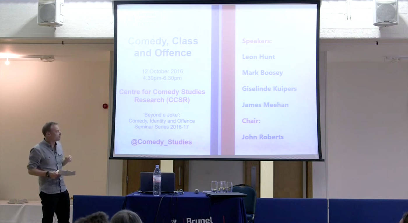 Video Cover Image - Comedy, Class and Offence