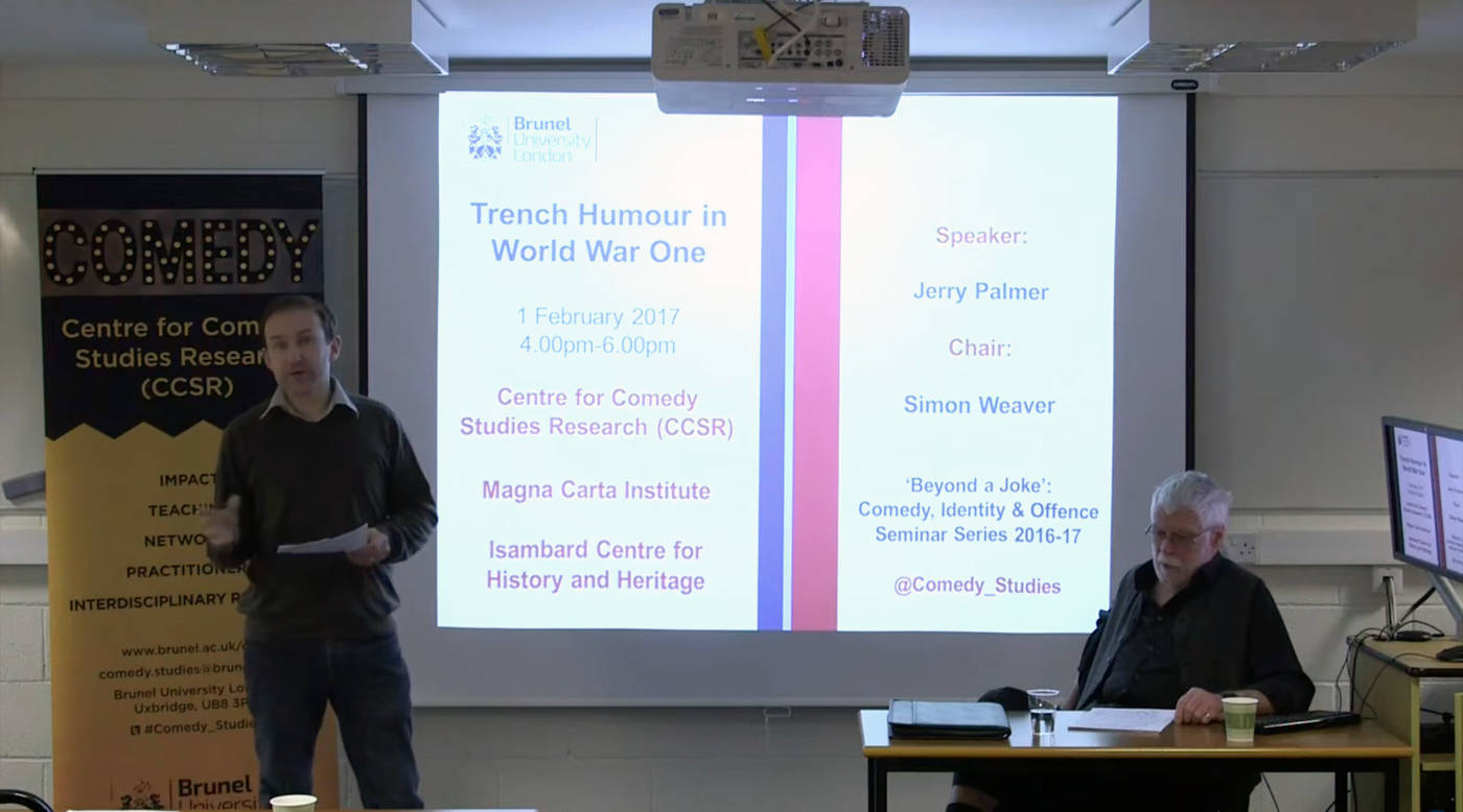 Video Cover Image - Trench Humour in World War One