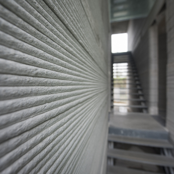 3d printed concrete house