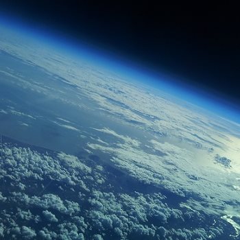 view of earth from space