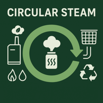 Logo of the Circular Steam research project