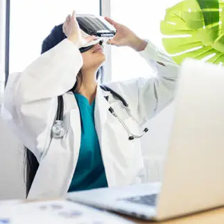 Virtual reality for NHS staff wellbeing