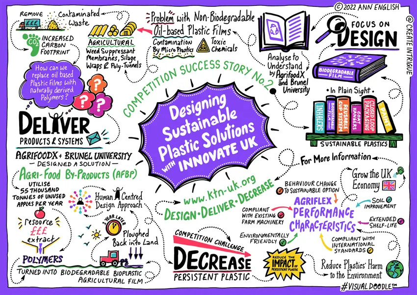 The project has been captured as a success story in a VisualDoodle