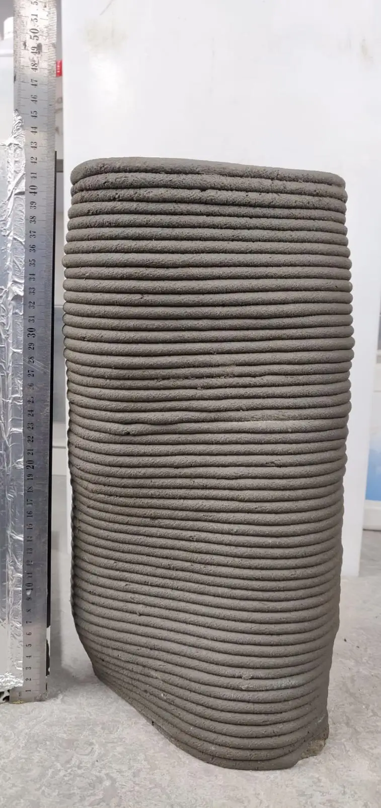 low carbon concrete printing