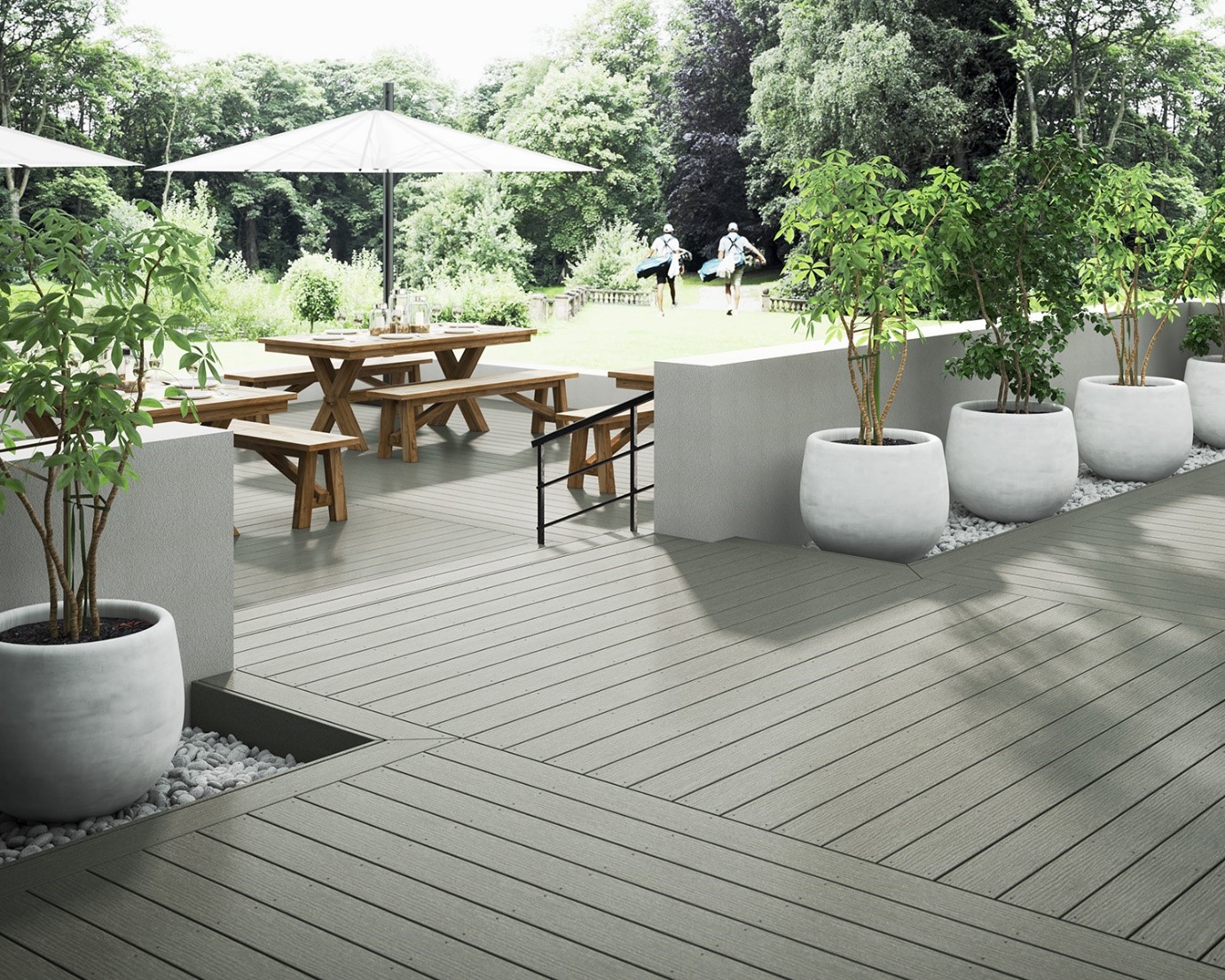 decking technology invented by Prof Fan