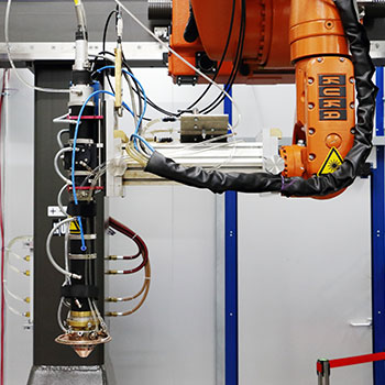 Diode laser arm