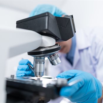 man in lab