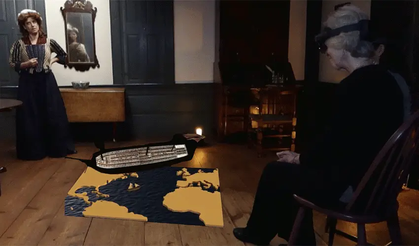Decolonisation of heritage sites through mixed reality performances