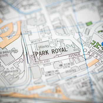 Map of Park Royal