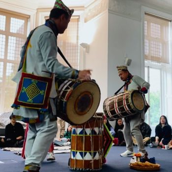 Dance performers at the Storytelling through dancing event