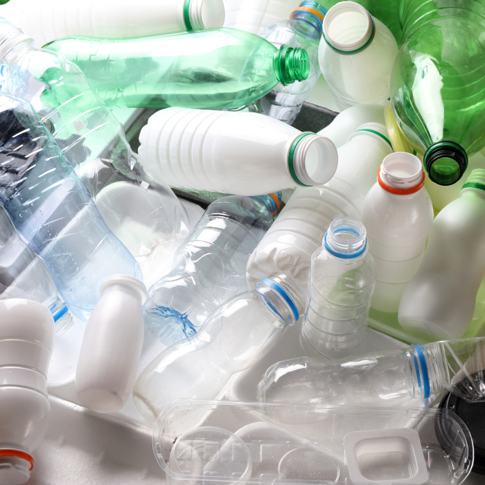 plastic bottles