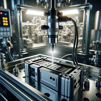 Laser in a lab