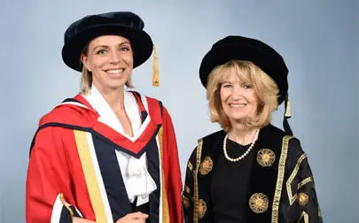 image of Golden Alumna Kate receives Honorary Doctorate