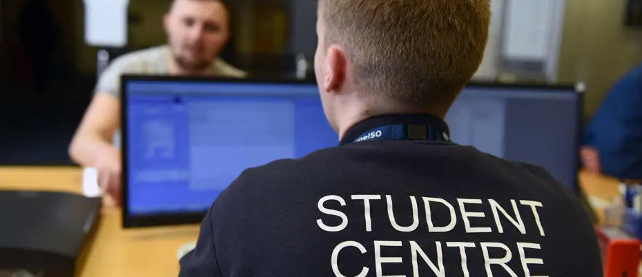 Student centre supporting students