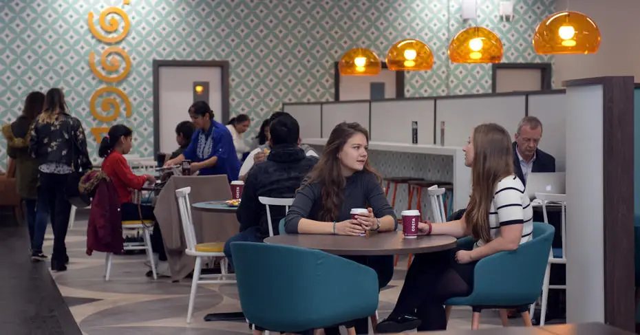 1966 coffee shop at Brunel University London