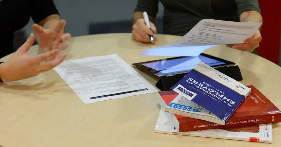 books on a table