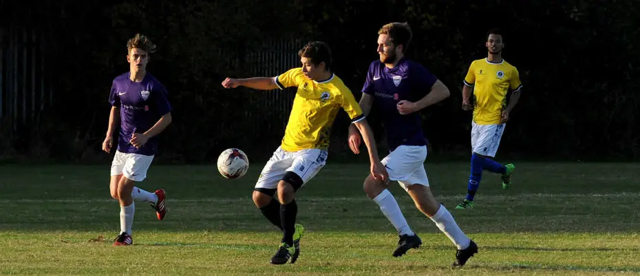 University Brunel students playing football on campus