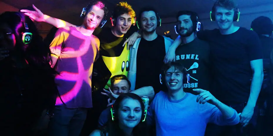 Freshers week silent disco