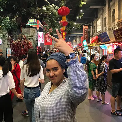 Students in China