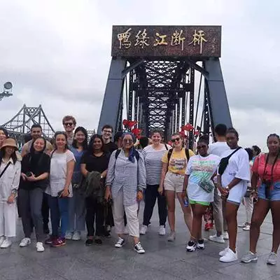 Brunel students in China