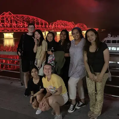 Brunel students in China