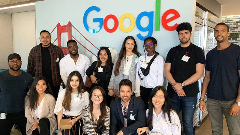 Inside one of Google's San Francisco offices