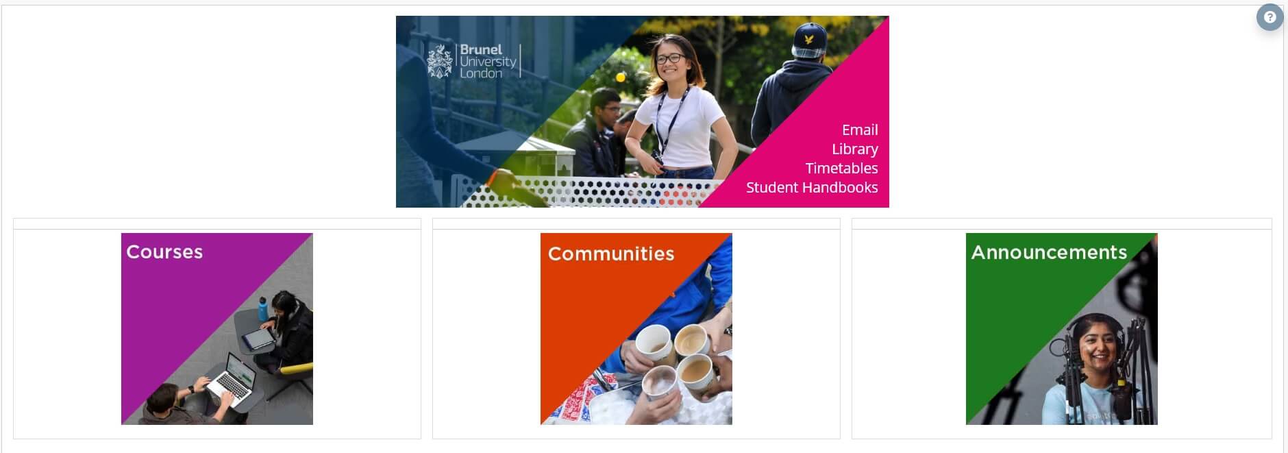 Blackboard - online learning at Brunel