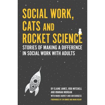 Book Cover of Social Work, Cats and Rocket Science