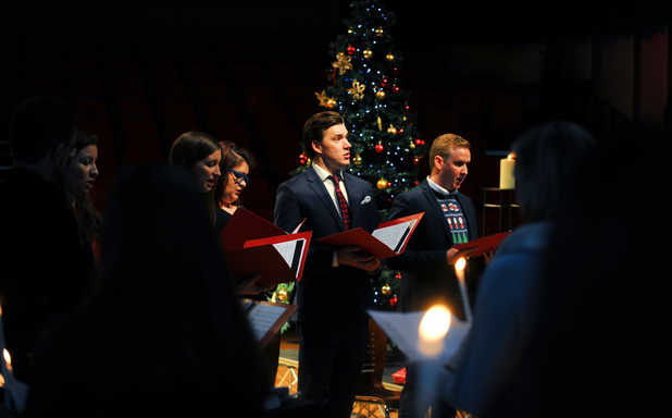 Christmas singing