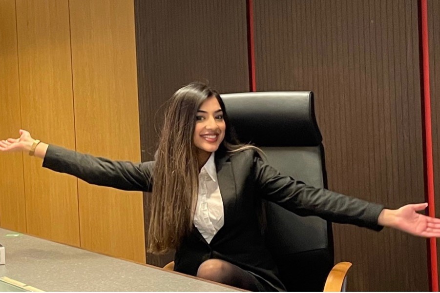 Law student moot court