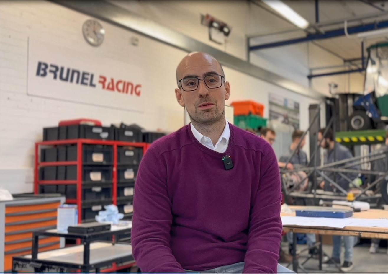 Luca posing for camera