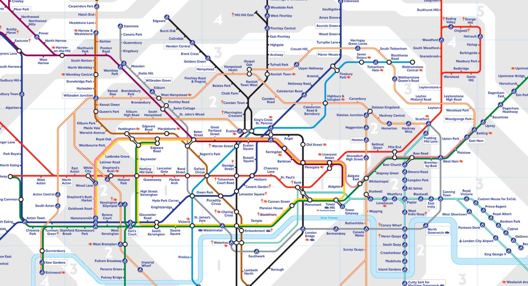 underground map