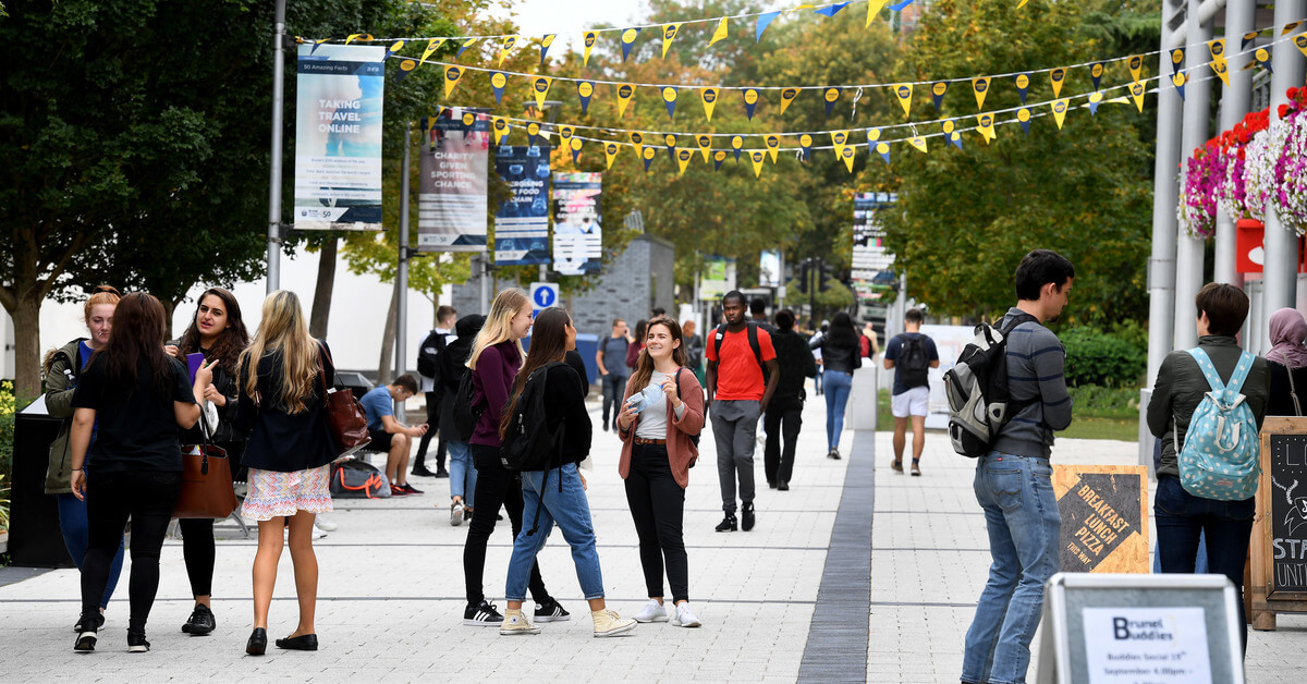 Brunel campus concourse