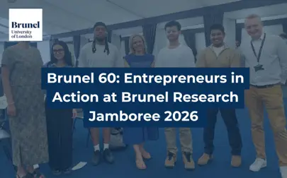 image of Brunel 60: Entrepreneurs in Action at Brunel Research Jamboree 2026