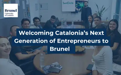 image of Welcoming Catalonia's Next Generation of Entrepreneurs to Brunel