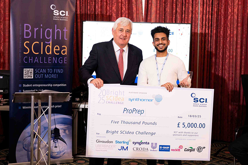 Chris D'Souza Bright SCIdea 2025 Image